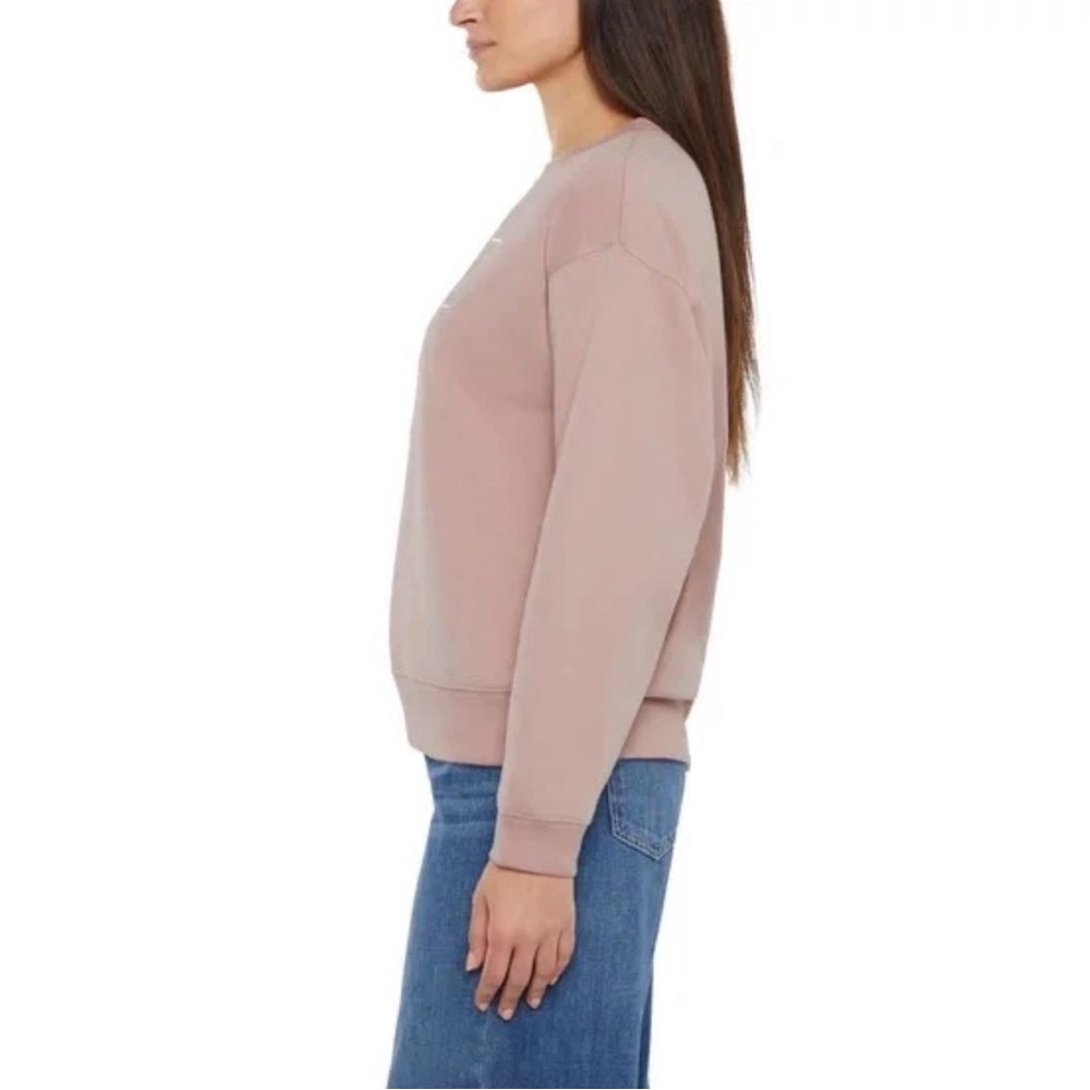 GAP Logo Crewneck Sweatshirt in Dusty Rose - Picture 4 of 5